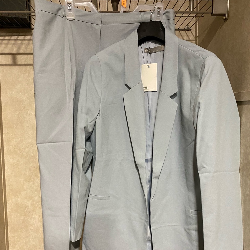 ASOS tailored 2 piece pantsuit ensemble. NWT sz 10